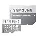 Produktbild Samsung Pro Micro SDXC 64GB Class 10 Speicherkarte [Amazon Frustfreie Verpackung]