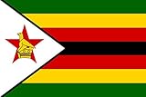 para fines representativos magFlags Bandera XXS Zimbabue  Bandera Paisaje  0.24m²  40x60cm
