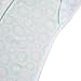 Woombie Convertible Baby Cocoon Swaddle (0 - 3 Months, Mint O's Vented)
