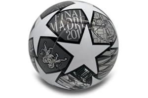 Genérico Balon de Futbol Grande Talla 5 Compatible con Real Madrid - Balón de Fútbol para Entrenamiento y Juegos