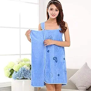 SweetpeaBath Robe Towel for Women , Cotton Bathrobe for Girls & Women , Dress Towel for Ladies. 80 x 130 cm(Multicolour)