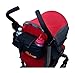*** !!! MEGA CHRISTMAS DEAL !!! *** BABUNO Stroller Organiser Bag ? Storage System for Parents that Fits Majority of Pushchairs, Prams, Car Seats & Bikes ? Premium Quality Black Diaper Baby Bag with Insulated Bottle/Cup Holders ? LIFETIME GUARANTEE ? Love It or It's FREE!