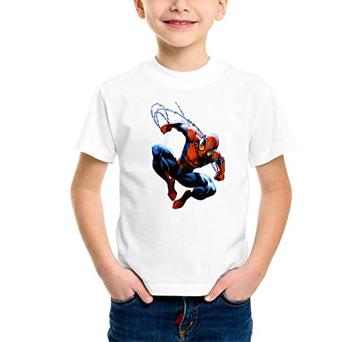 Powerpuff - Kids Flying Spider Man Tshirt (Boy/Girl) RS.420.00