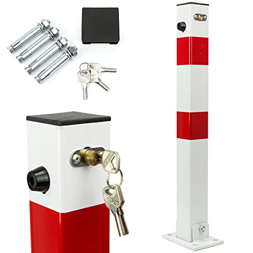 Preisvergleich Produktbild Parkpfosten Klappbar Parkwatch Parkplatzsperre Absperrpfosten SN1800