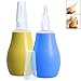 Nasal Aspirator & Ear Syringe -- Yellow -- For Babys Nose & Ears