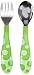 Munchkin 011404 Spoon and Fork Set for Infants (Color May Vary)