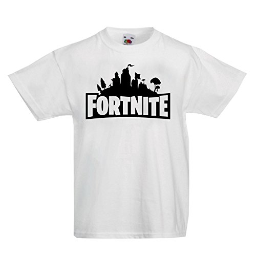 Kids Boys Girls Fortnite Inspired Fancy Dress Funny T Shirt