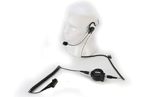 NAUZER PIN59TPH900 Micro perche casque type bandeau nuca PTT professionnel