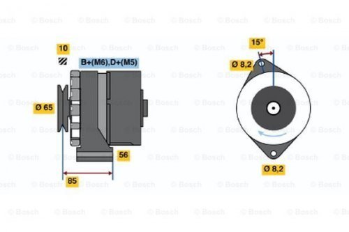 Preisvergleich Produktbild BOSCH 0986041620 Generator