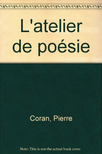 L'Atelier de poésie