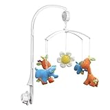 Hengsong Baby Musikmobile Bett Bell Spielzeug Musik Box Halter Arm Halterung Mutter Schraube Box Mobil für Babybett / Kinderbett - 5