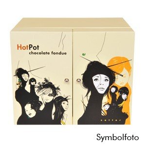 Preisvergleich Produktbild Zotter Schoko-Fondue"Hot Pot" (1 Set) - Bio