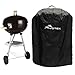Produktbild Yotek Abdeckhaube für Kugelgrill Kettle Wasserdicht Schutzhülle Abdeckung Haube Barbecue Cover für BBQ Freistehende Kugelgrill Gasgrill (D 77* 70 H cm)
