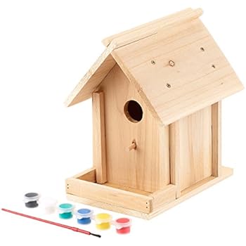 Navaris Vogelhaus Bausatz Aus Holz Vogelhauschen Zum Selber