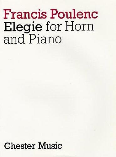 Elegie - French Horn, Piano Accompaniment - BOOK