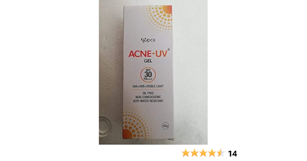 acne uv spf 30 gel 60gm