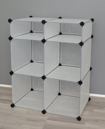 ts-ideen-Armoire--vtements-Commode-Meuble-de-rangement-Entre-chambre-salle-de-bains-Blanc-transparent