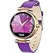 Produktbild Bova Smartwatch Damen J2 Frauen Blutdruck Blutsauerstoffsättigung Sport Smart Watch Armband für Android IOS (Lila)