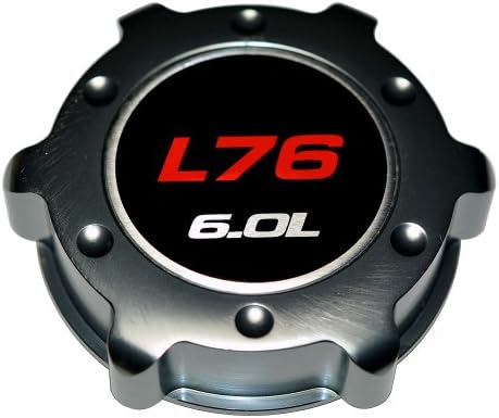 L76 6.0L Gunmetal OIL CAP Chevrolet in Billet Aluminum for Pontiac GT G8 V8 08 09 2008 2009