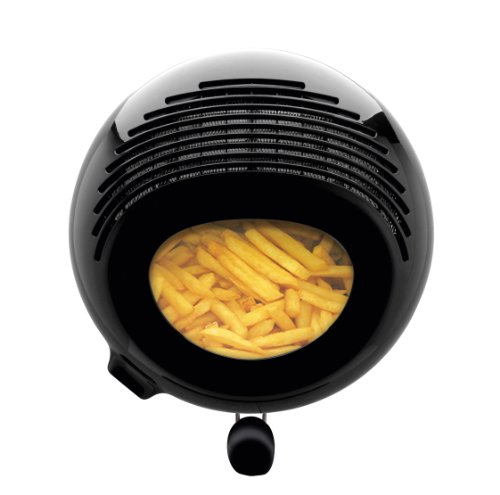 Moulinex AF 133D Fritteuse Uno M / 1600 Watt / wärmeisoliert / 1 kg Fassungsvermögen, edelstahl-schwarz - 3