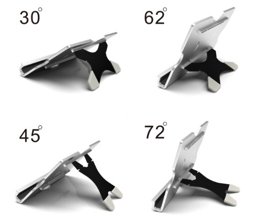 GeChic Stand 4 Verstellbar Metall Android + iPad + GeChic Monitor Tragbarer Tablet Ständer - 4