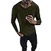 Produktbild Luckycat Herren dünner Pullover Rundhals Ausschnitt Slim Fit Frühling-Sommer Moderner Männer Pullover Langarm Crew Neck Feinstrick Herren Langarm Basic Longsleeve Herren Oversize Basic O-Neck T-Shirt