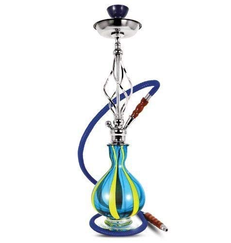 Sahara Smoke | Narguilé | Narguilé | Narguilé | Moderne | Aqua | Bleu/Jaune