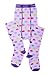 Weri Spezials Baby and Children Tights, Lilac/Multicoloured Peas, Size: 9-10 years (134/146)