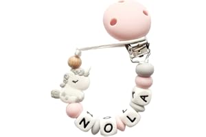 Twinkle Star Baby Custom Unicorn Girls Dummy Clip