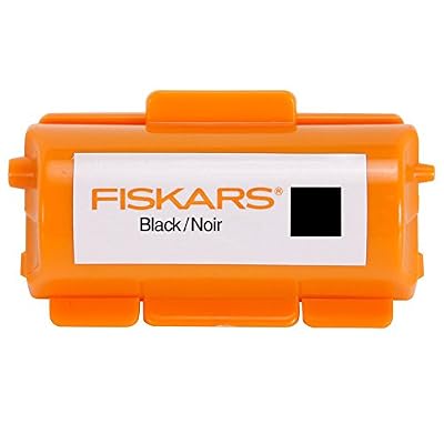 Fiskars 5576 Encre pour Roulette à Tampon Continu Noir