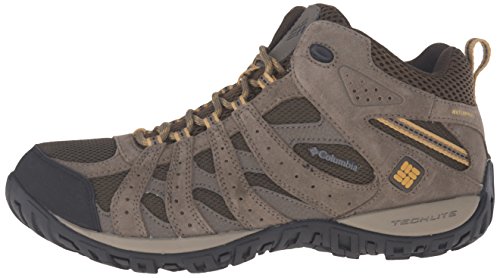 Columbia REDMOND MID WATERPROOF - Botas para hombre, Marrón (Cordovan/Dark Banana 231), 42 - Columbia