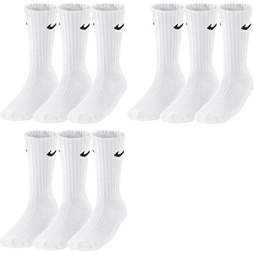 Preisvergleich Produktbild Nike Herren / Damen Socken Sx4508 001, Weiss, EUR 38-42
