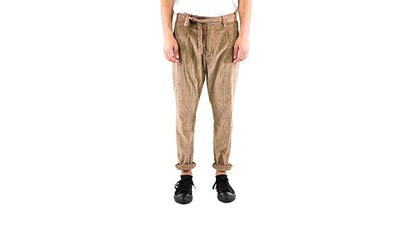 OFFICINA 36 Pantaloni Velluto Coste Larghe Art. 2431P (Beige, 50) :  Amazon.it: Abbigliamento