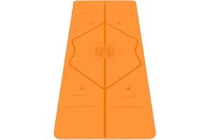 Liforme Special Yoga Mat – Free Yoga Bag Included - Patented Alignment System, Warrior-Like Grip, Non-Slip, Biodegradable