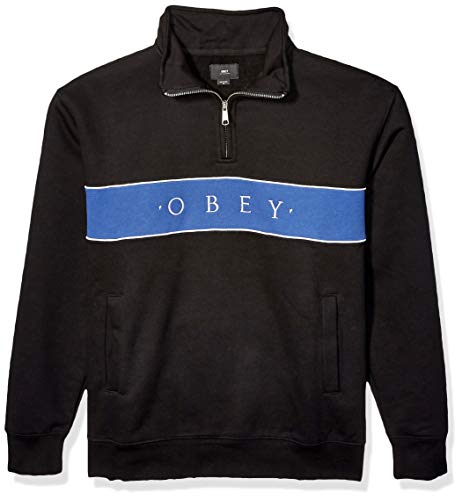 Obey, Deal mock neck, Black multi - M