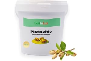 ‎GUSTOLUX Pistaziencreme 1kg 40% aus Sizilien für Dubai Schokolade Streichcreme Brotaufstrich