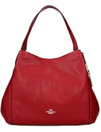 Coach - Bolso al hombro para mujer rojo rojo