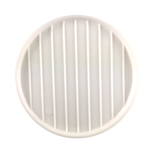 Hamburgerpresse für leckere hausgemachte Cheeseburger zum Grillen oder Braten 11 cm gross – die Antihaft XXL Burgerpresse aus Kunststoff für perfekte Pattys - 4