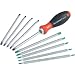 Produktbild Wiha Werkstatt Wechselklingen-Set 11teilig XX281-T11-01 Innen-TORX, Tri-Wing, TORQ