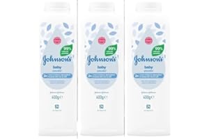 GENERIC Johnson’s Baby Powder 3 Pack 1200g | Gentle Talc for Soft Smooth Skin | Hypoallergenic Formula for Daily Use | Unisex Baby Care Essentials | Keeps Skin Dry & Fresh