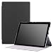 Produktbild MoKo Microsoft Pro 4 / Surface Pro 2017/Pro LTE/Pro 6 Hülle - Ultra Slim PU Leder Tasche Schutzhülle Lederhülle Smart Cover mit Standfunktion, Schwarz