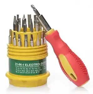 YUV S Jackly Portable 31 In1 Toolkit Ratchet Screwdriver Set Multi-functional Mobile Repainring Screwdriver Tool