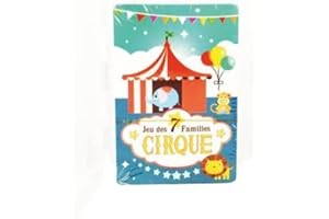 JEUX 2 MOMES 7 Familles Enfant Jouet Jeu Seche-Pleur Amusement, Papier, Multicouleur, 8,8x6x0,1