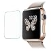 Produktbild guoxuEE Glasfolie 0,2 mm gehärtetes Glas Displayschutzfolie für Apple Watch 38 mm 42 mm Hohe Härte Hohe Empfindlichkeit Automatische Bindung