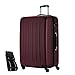 Produktbild HAUPTSTADTKOFFER® Reisekoffer XL · Hartschalenkoffer · MATT ODER GLANZ + GEPÄCKGURT (MATT, Burgund)
