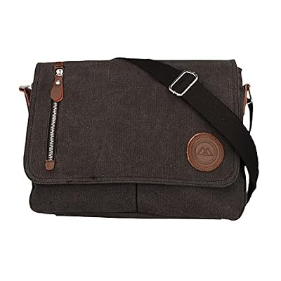 SODERBERGH Messenger sac à bandoulière sac à bandoulière Sac en toile Oslo portable jusqu'à 13' couleurs différentes, Farbe:Black