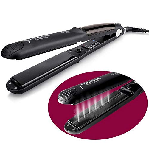 Biback Wide Panel Far Steam Infrared Hair Straightener Anion Curler Wet And Dry