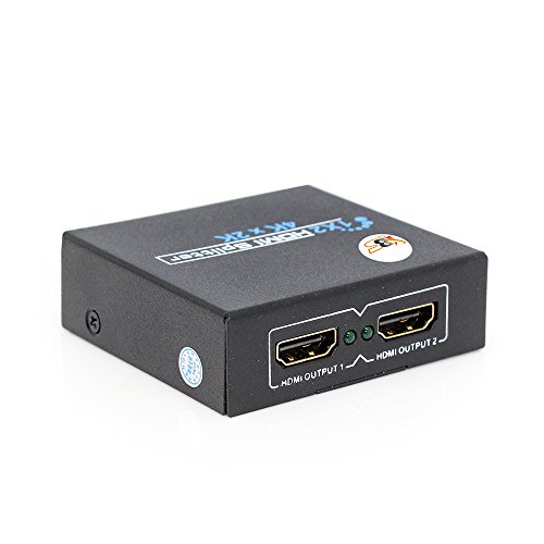 TBS? 2212 HDMI 2-Wege R ¨ ¦ Switch, 1 x 2 2 Ports Splitter, 1 Eintrag ¨ ¦ e 2 Ausgänge, 3D-Support - HD - Amplifier Multiplier 2 T ¨ ¦ l ¨ ¦ Vision, Plasmabildschirme Teiler HDMI/Halterung 4 kx2 K/Halterung HDTV