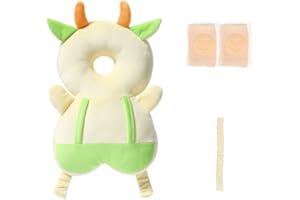 XIZHI Almohadillas de seguridad ajustables para bebés y caminantes de bebé naranja naranja