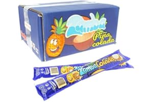 FUNTASTYC Flash ZAMBA Polos Líquidos para Congelar, Polines 1 Caja 55 Unidades (Piña colada)